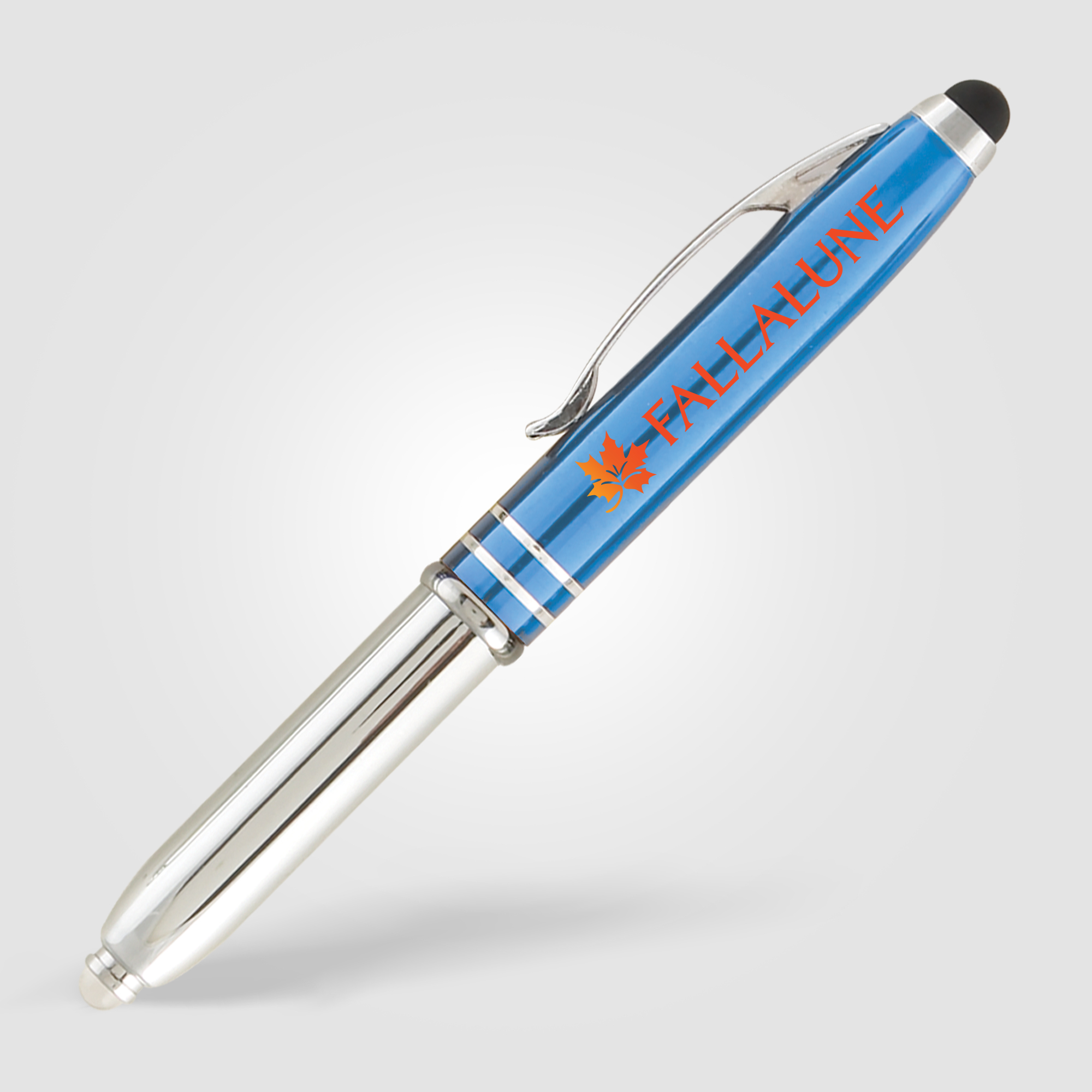 Stylo-stylet publicitaire - Brando Bleu ocean
